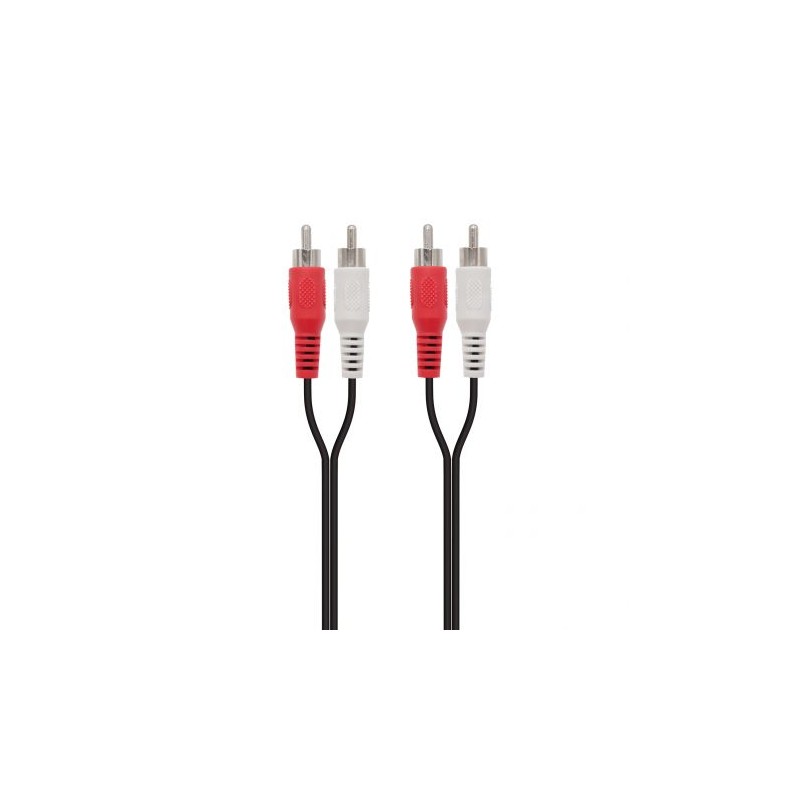 CABO AUDIO EWENT 2X RCA M PARA 2X RCA M 2.0M 2 CABO AUDIO EWENT 2X RCA M PARA 2X RCA M 2.0M - Image 2