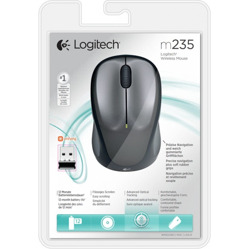MOUSE LOGITECH WIFI M235 COLT MATTE 4 MOUSE LOGITECH WIFI M235 COLT MATTE - Image 4
