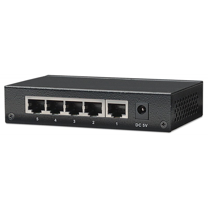 SWITCH 5 INTELLINET GIGABIT DESKTOP METAL 3 SWITCH 5 INTELLINET GIGABIT DESKTOP METAL - Image 3