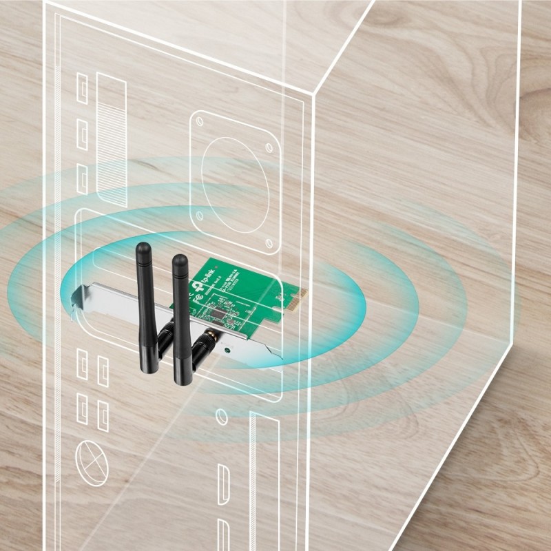 WIFI PLACA PCI TP-LINK EXPRESS WIRELESS N 300 MBPS 3 WIFI PLACA PCI TP-LINK EXPRESS WIRELESS N 300 MBPS - Image 3