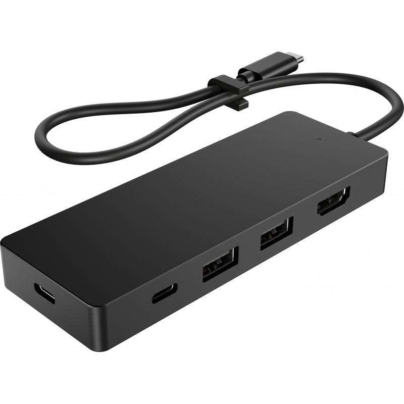 HUB USB-C HP TRAVEL HUB G3 2USB-A/ HDMI PRETO 2 HUB USB-C HP TRAVEL HUB G3 2USB-A/ HDMI PRETO - Image 2