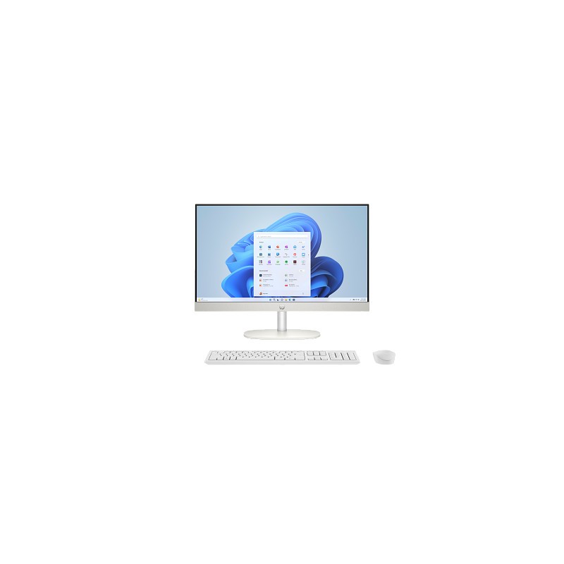 PC HP AIO 23.8' FHD U7-155U 8G 512GB SSD W11H BRANCO 3 PC HP AIO 23.8' FHD U7-155U 8G 512GB SSD W11H BRANCO - Image 3