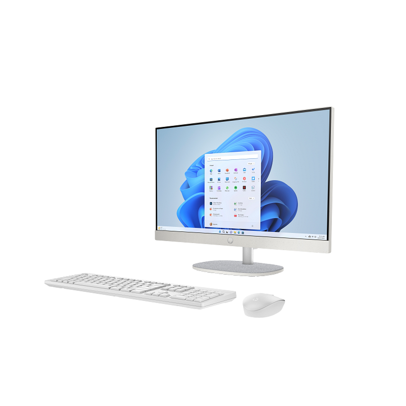PC HP AIO 23.8' FHD U5-125U 8G 512GB SSD W11H BRANCO 2 PC HP AIO 23.8' FHD U5-125U 8G 512GB SSD W11H BRANCO - Image 2