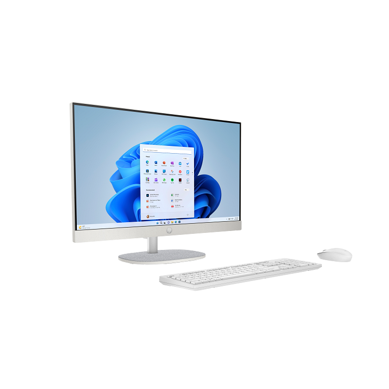 PC HP AIO 23.8' FHD U5-125U 8G 512GB SSD W11H BRANCO 3 PC HP AIO 23.8' FHD U5-125U 8G 512GB SSD W11H BRANCO - Image 3