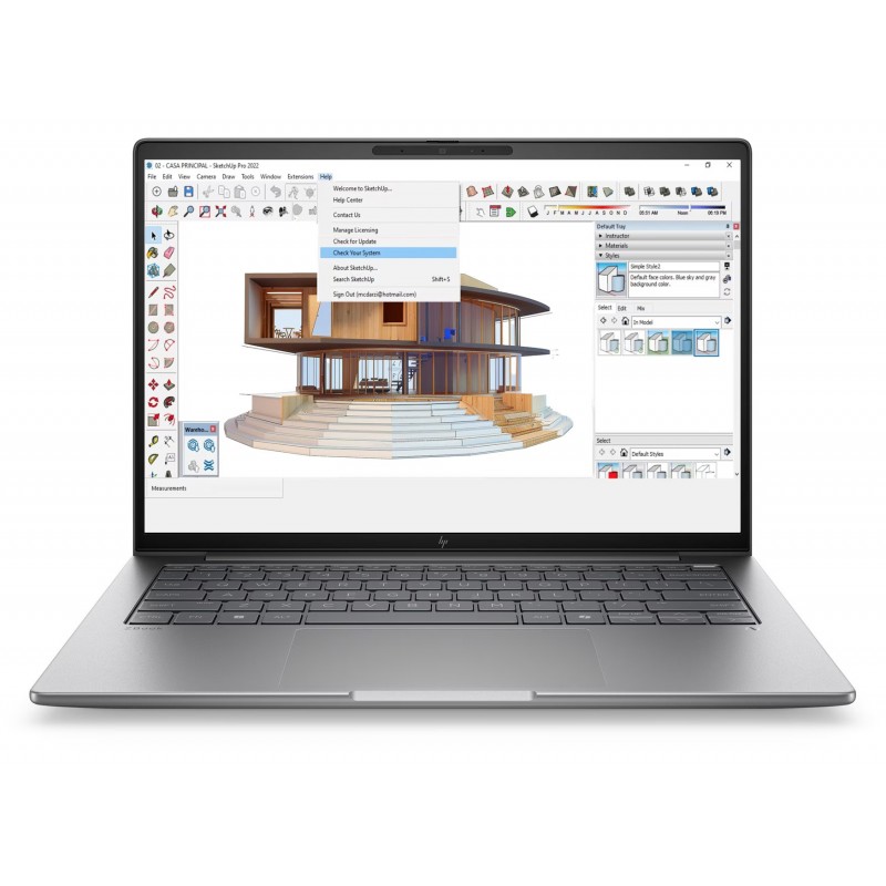 PORT HP ZBOOK 8 G1I 16' U7-255H 32GB 1TB W11P 2 PORT HP ZBOOK 8 G1I 16' U7-255H 32GB 1TB W11P - Image 2