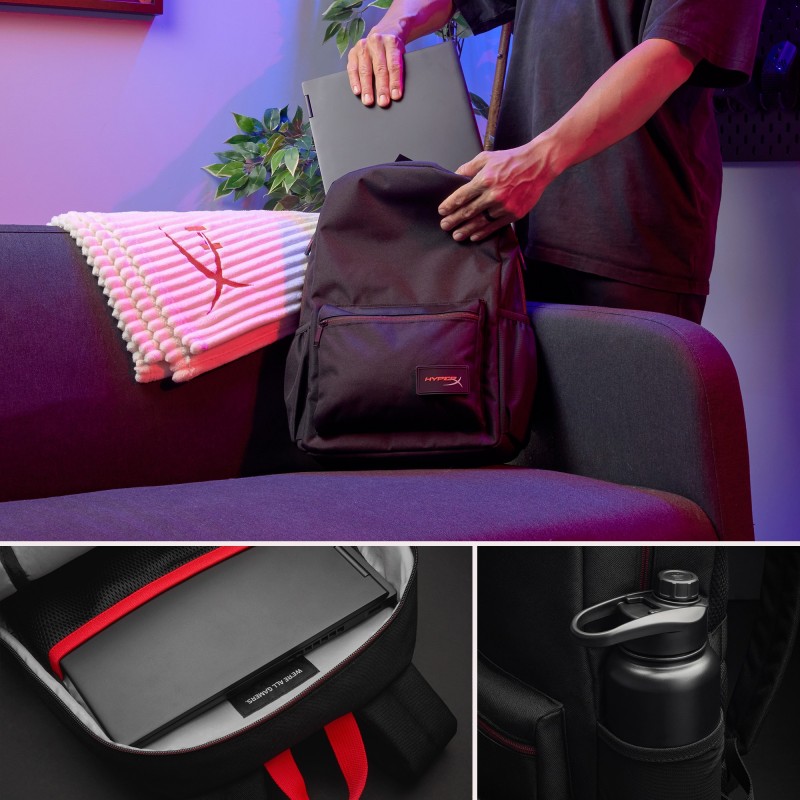 MOCHILA HYPERX 15,6' DELTA PRETO 4 MOCHILA HYPERX 15,6' DELTA PRETO - Image 4