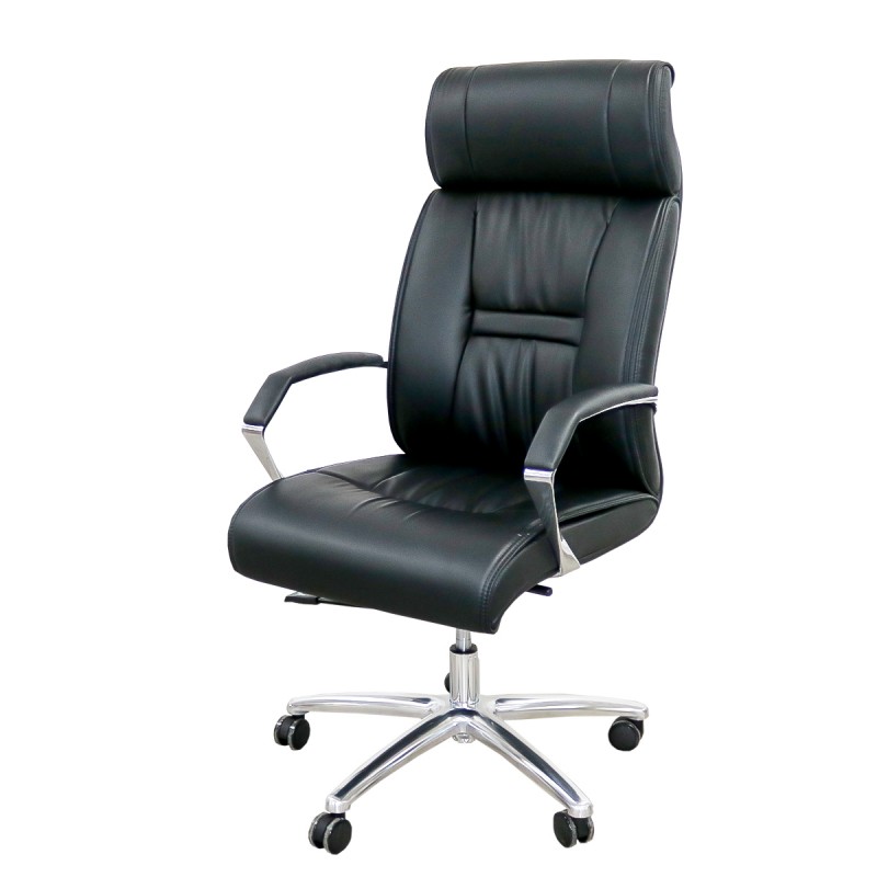 CADEIRA PU HIGH EXECUTIVE 2 NIVEIS C/ REFORÇO LOMBAR PRETO 2 CADEIRA PU HIGH EXECUTIVE 2 NIVEIS C/ REFORÇO LOMBAR PRETO - Image 2
